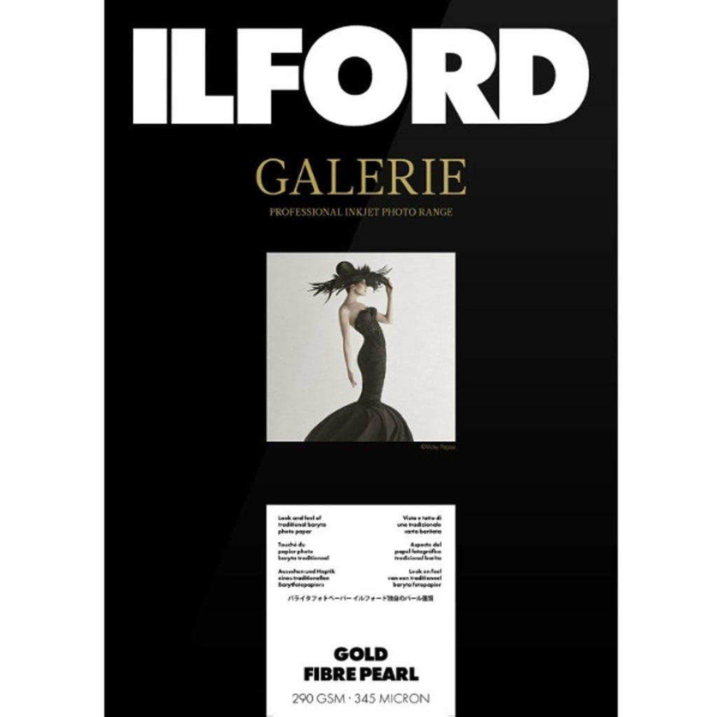 Ilford Galerie Gold Fibre Pearl 290GSM 4 x 6 inch (50 Sheets)