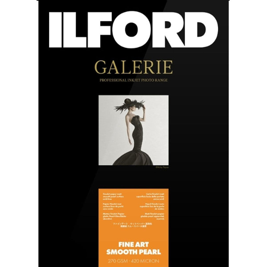 Ilford Galerie Fine Art Smooth Pearl 270GSM A4 (25 Sheets)
