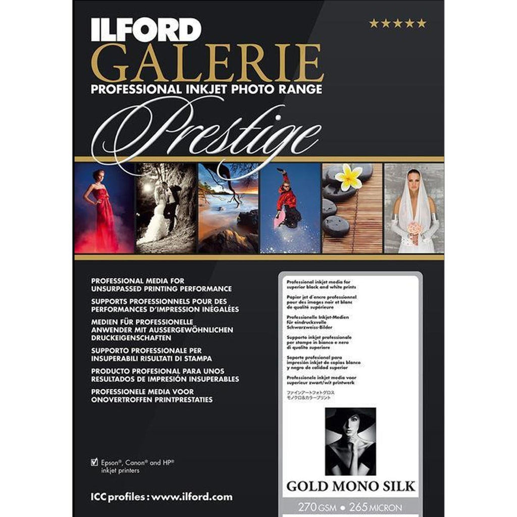 Ilford Galerie Prestige Gold Mono Silk 270GSM 24 inch x 50 metre
