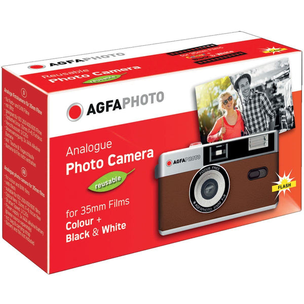 AgfaPhoto Reusable 35mm Camera (Coffee)
