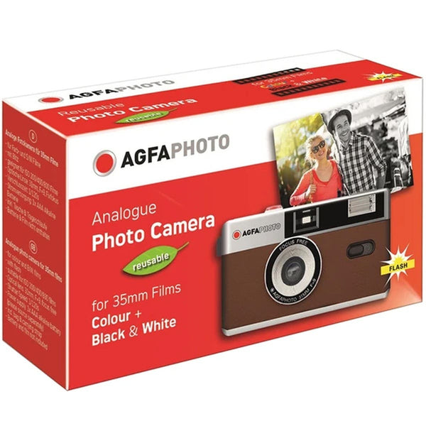 AgfaPhoto Reusable 35mm Camera (Red)