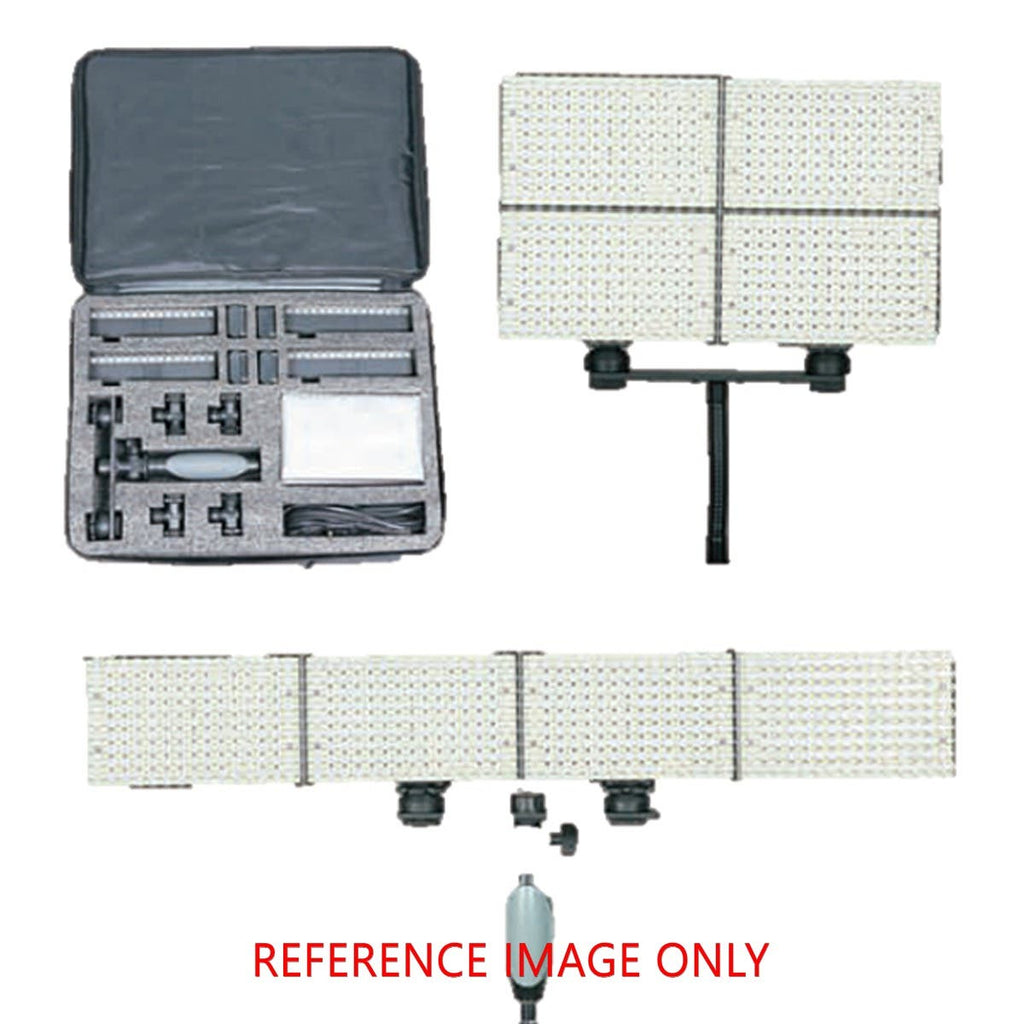 LedGo 4x 150 LED Kit For Video & Photography Inc. Bag, Batteries & Charger (Ex-Rental)