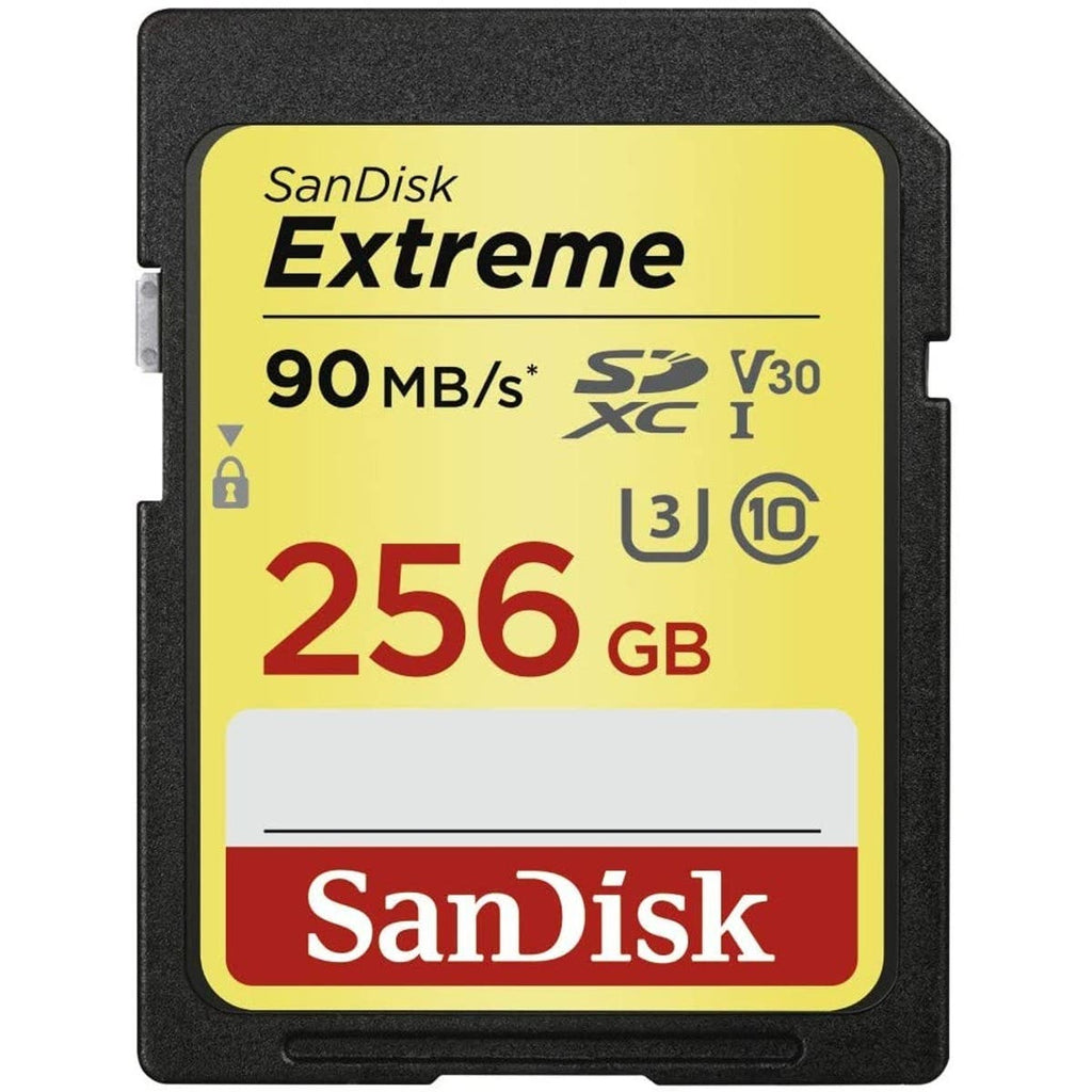 SanDisk 256GB Extreme SDXC UHS-I card 