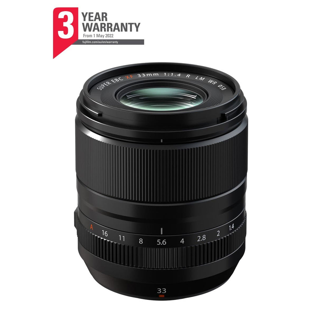 FUJIFILM XF 33mm f/1.4 R LM WR Lens