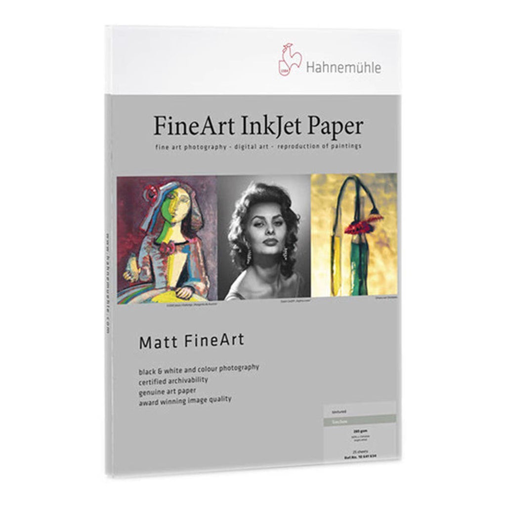 HahnemÃ¼hle Torchon Matte FineArt Paper (8.5 x 11inch) - 25 Sheets