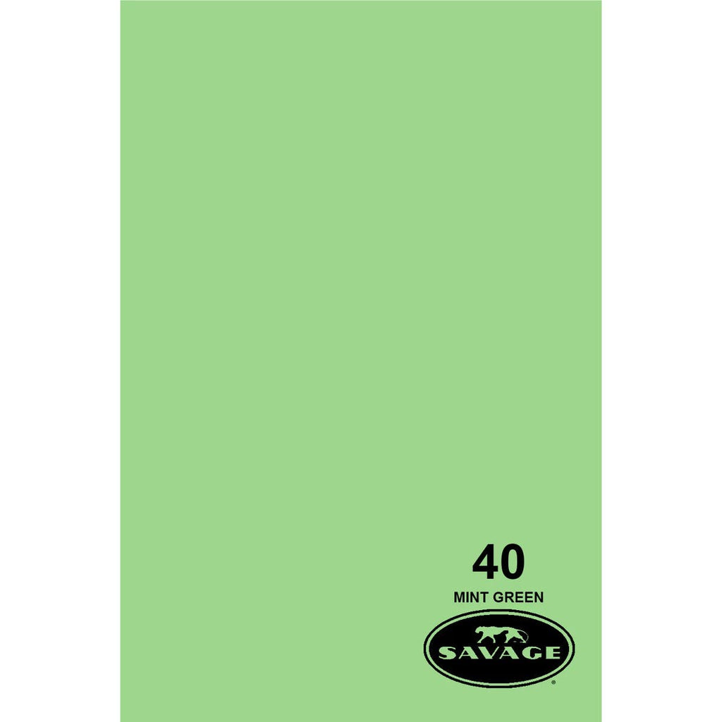Savage Widetone Mint Green Background Paper 2.71m x 11m