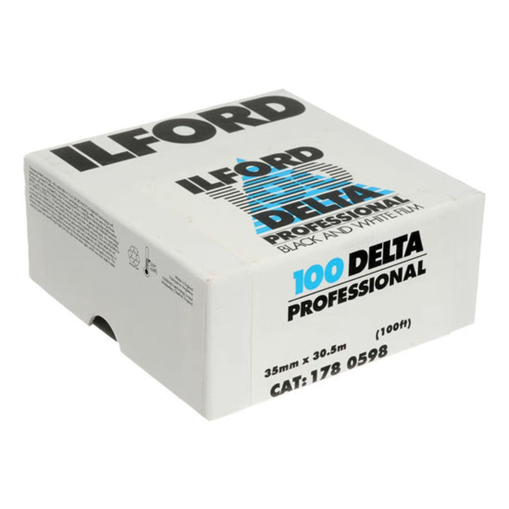 Ilford Delta 100 Professional Black and White Negative Film (35mm Roll Film, 100 feet Roll)