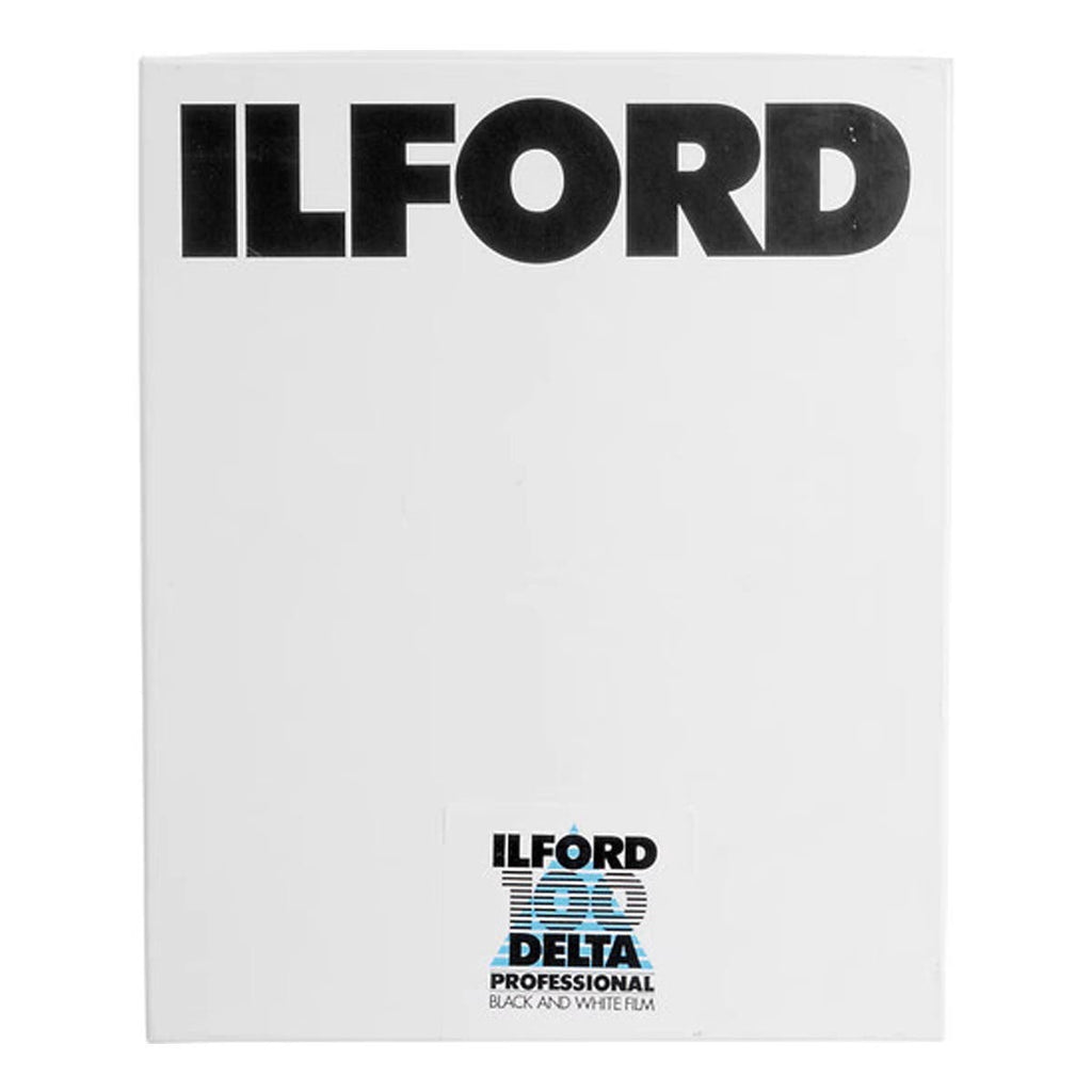 Ilford Delta 100 Professional Black and White Negative Film (4 x 5 inch, 25 Sheets)