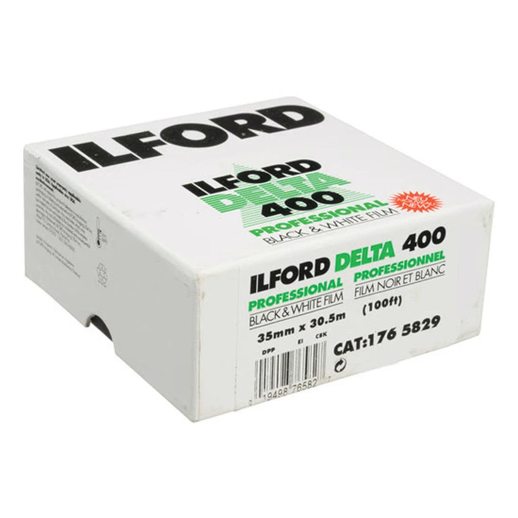 Ilford Delta 400 Professional Black and White Negative Film (35mm Roll Film, 100 feet Roll)