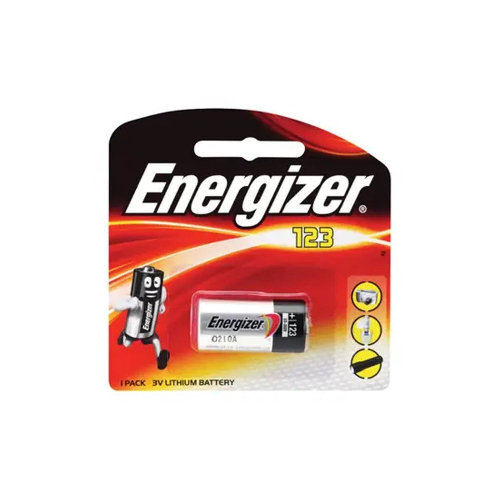 Energizer CR123A 3V Lithium Battery EL123BP1T