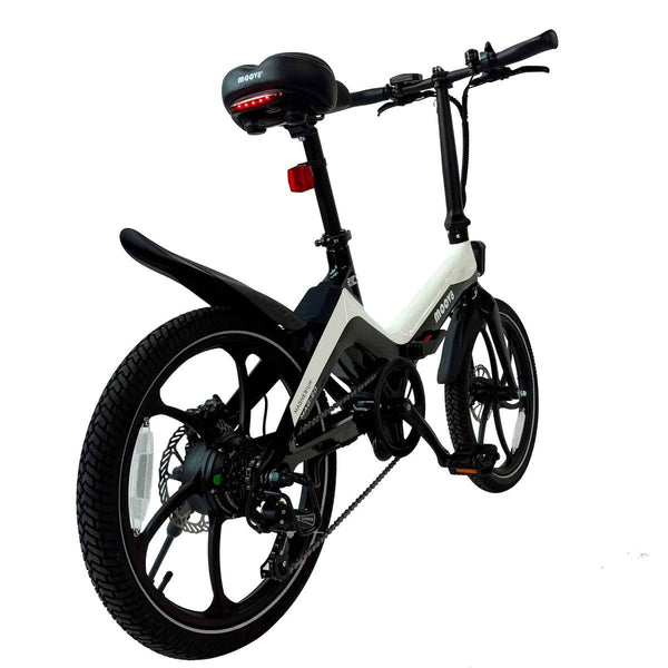 Moov8 MAG-20 Light Magnesium E-Bike White & Black