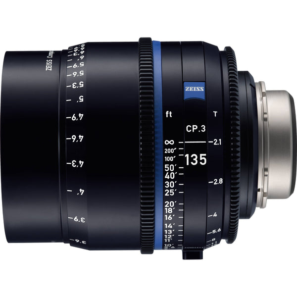 ZEISS CP.3 135mm T2.1 Compact Prime Lens (Canon EF Mount, Feet)