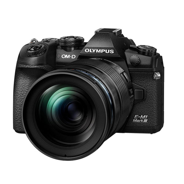 Olympus OM-D E-M1 Mark III Camera Black with 12-100mm f/4 Lens Kit