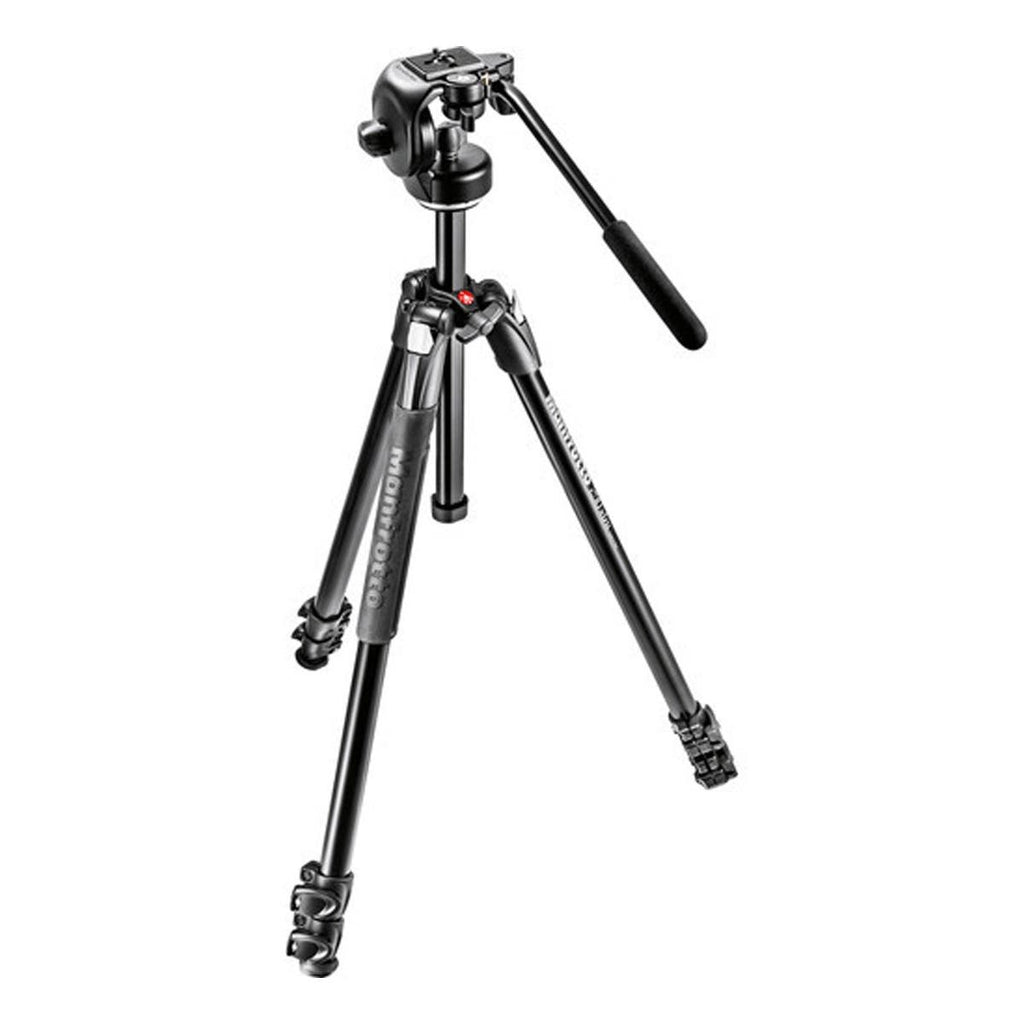 Manfrotto 290 XTRA 3SEC ALU Tripod with 128RC Head  (MK290XTA3-2W)