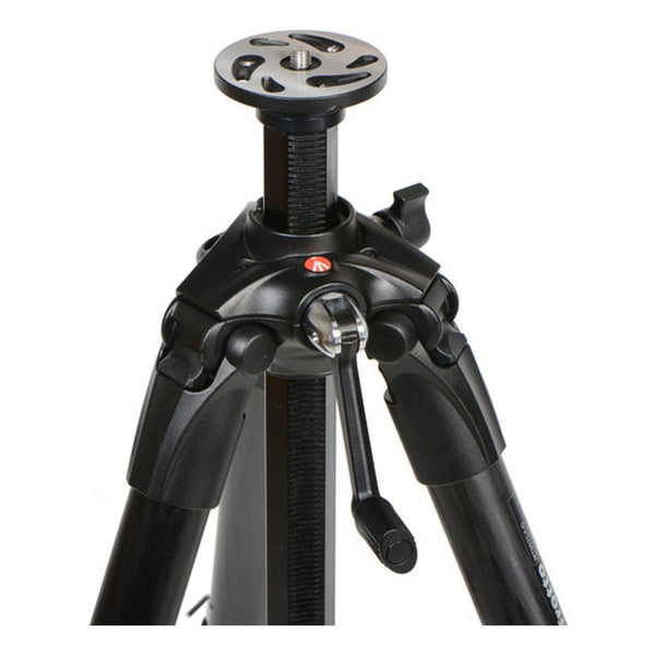 Manfrotto MT057C4-G 057 Carbon Fiber Tripod with Geared Column (MT057C4-G)