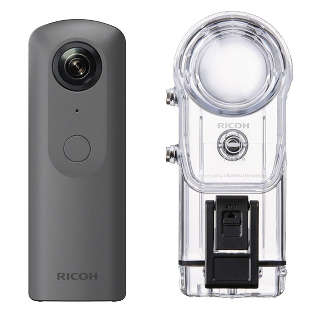 Ricoh Theta V + Underwater Housing TW-1 