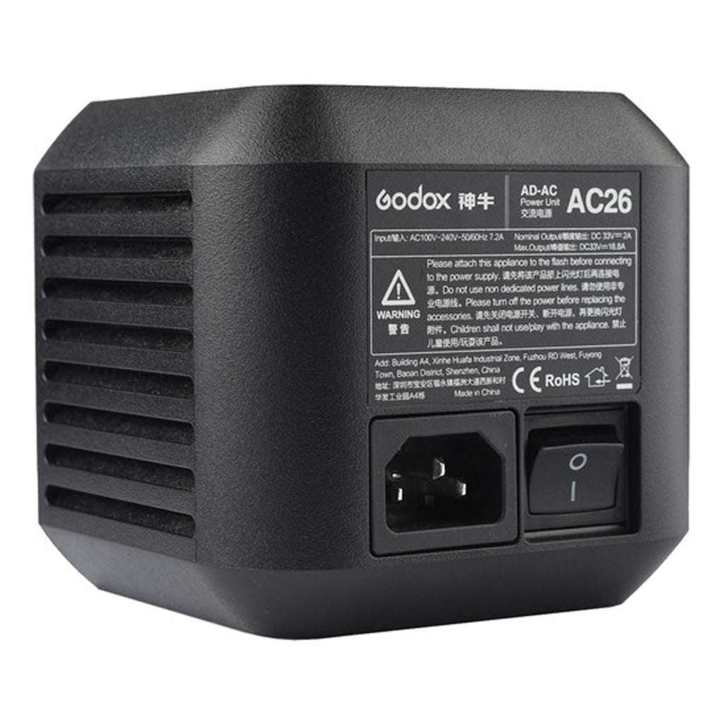 Godox AC Adapter for AD600Pro Witstro Outdoor Flash