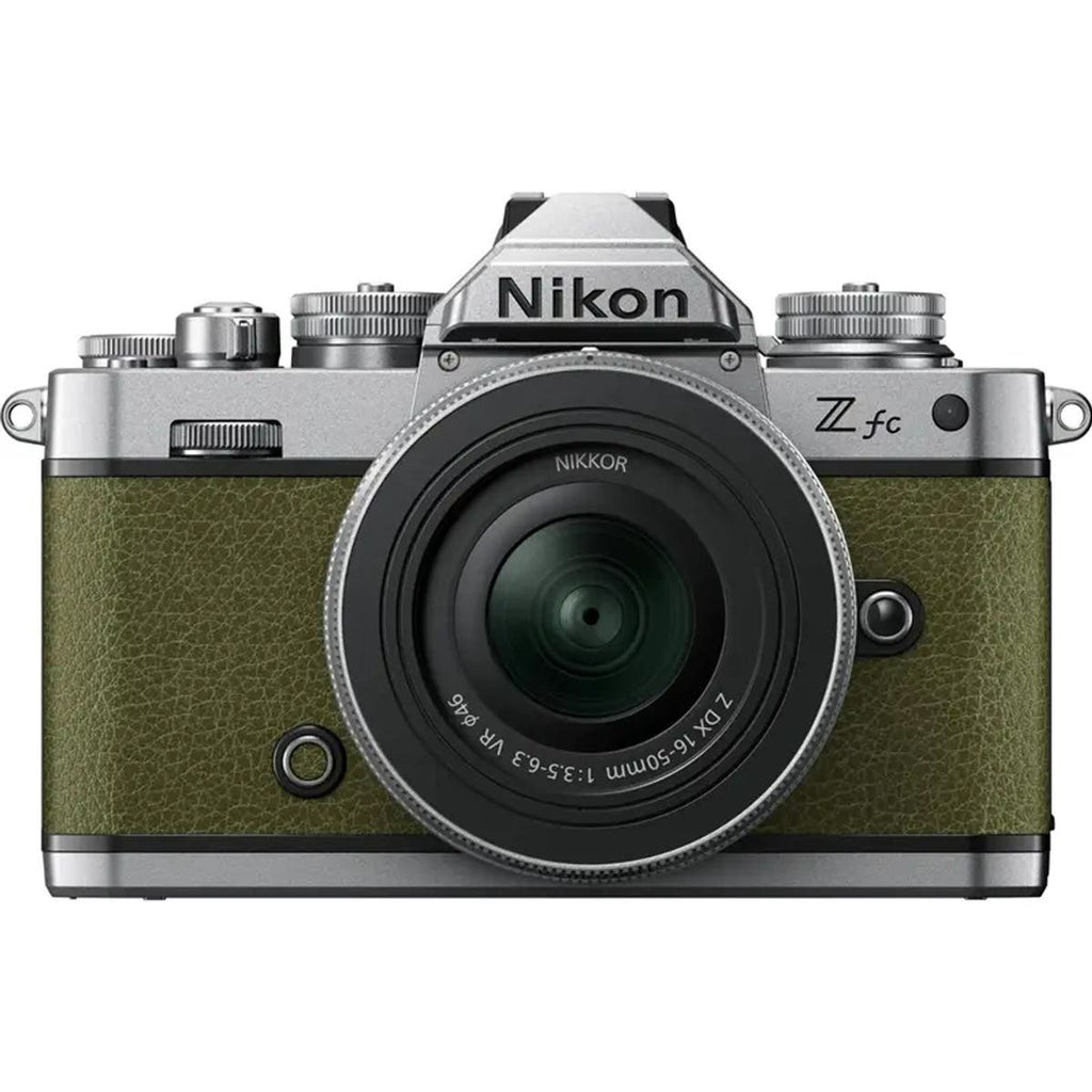 Nikon Z fc Body Olive Green + Nikkor Z DX 16-50mm f/3.5-6.3 VR SL Lens Kit