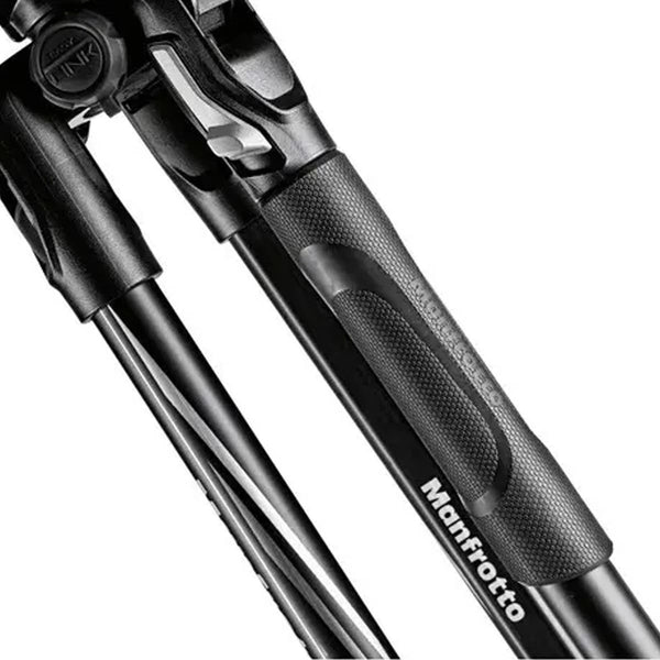 Manfrotto Befree Advanced Travel Aluminum Tripod with 494 Ball Head - Lever Locks, Black (MKBFRLA4BK-BH)