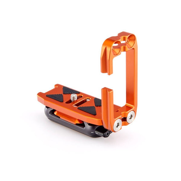 3 Legged Thing Ellie-C Universal L-Bracket with Peak Design Capture-Compatible Base (Copper Orange)