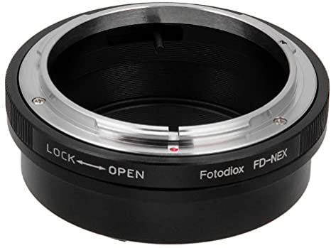 Fotodiox Lens Mount Adapter Canon FD Lens to Sony NEX E-Mount with Aperture Control