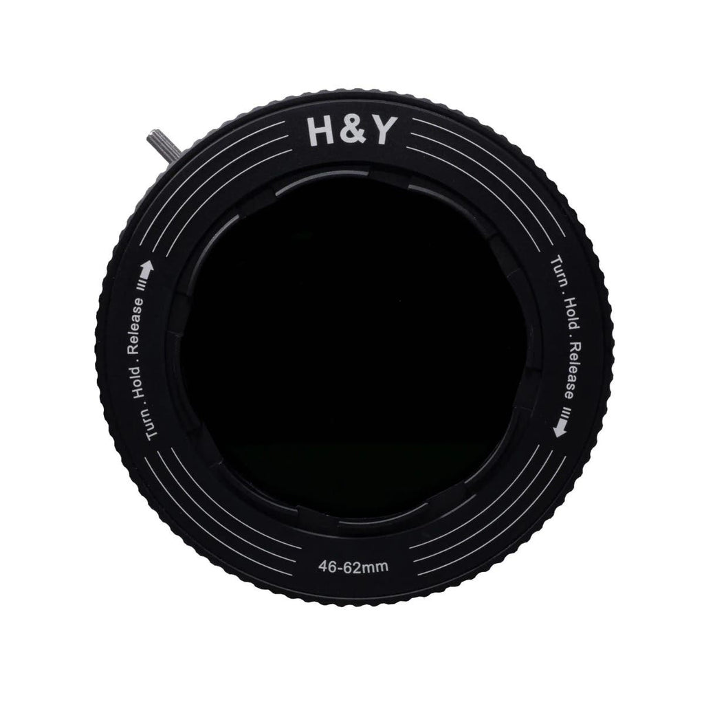 H&Y RevoRing Variable ND ND3-1000 Filter with Circular Polarizer 46-62mm (67mm)