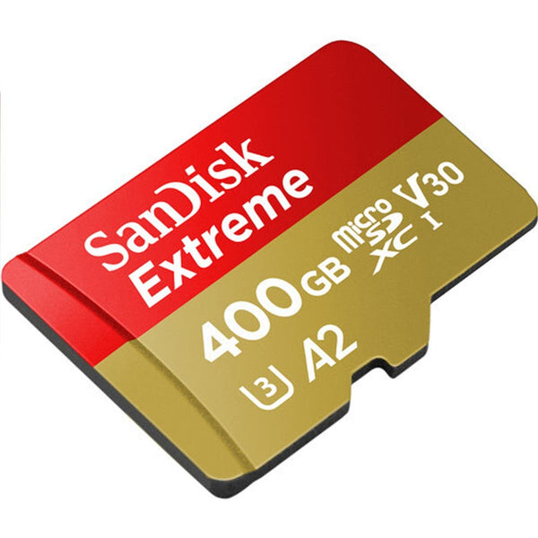 SanDisk 400GB Extreme UHS-I microSDXC Memory Card with SD Adapter