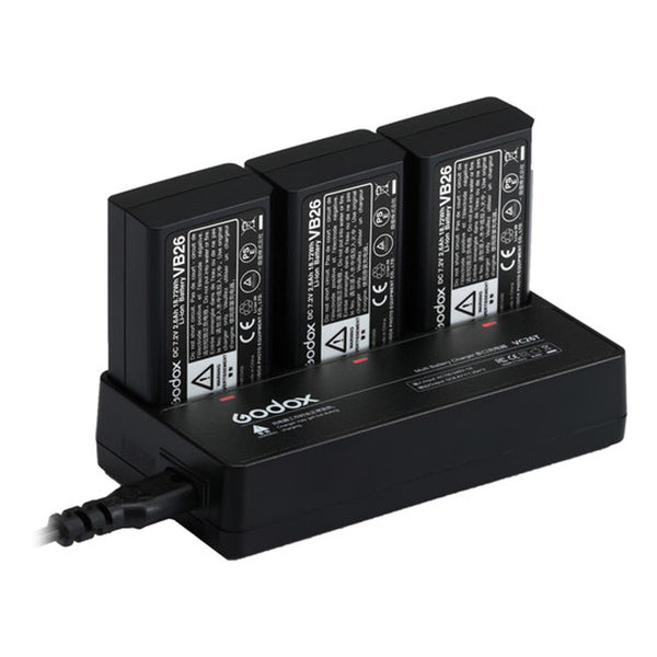 Godox VC26T Multi-Battery Charger for V1