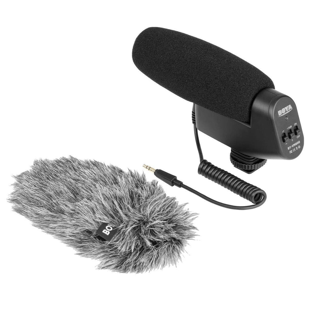 BOYA BY-VM600 Cardioid Condenser Shotgun Microphone