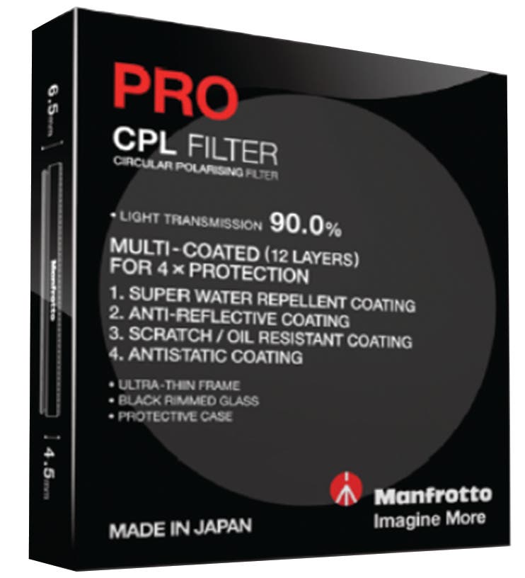 Manfrotto Professional 52mm Circular-Polariser Filter