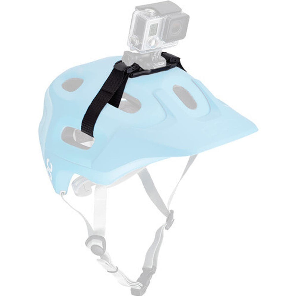 Vented helmet shop strap mount