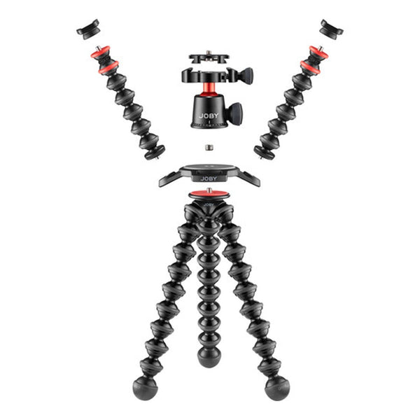 JOBY GorillaPod 3K PRO Rig (Black/Charcoal/Red) (JB01567-BWW)