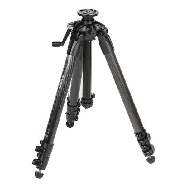 Manfrotto MT057C3-G 057 Carbon Fiber Tripod with Geared Center Column (MT057C3-G)