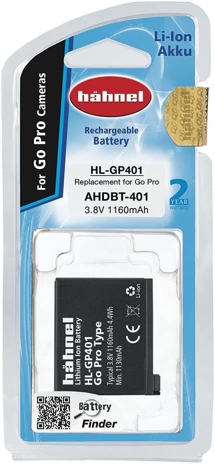 Hahnel GoPro AHDBT-401 Battery