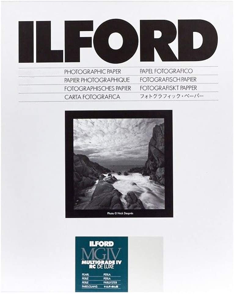 Ilford Multigrade Deluxe Pearl Quarto 9.5x12inch 24x30.5cm 10 Sheets MGRCDL44M