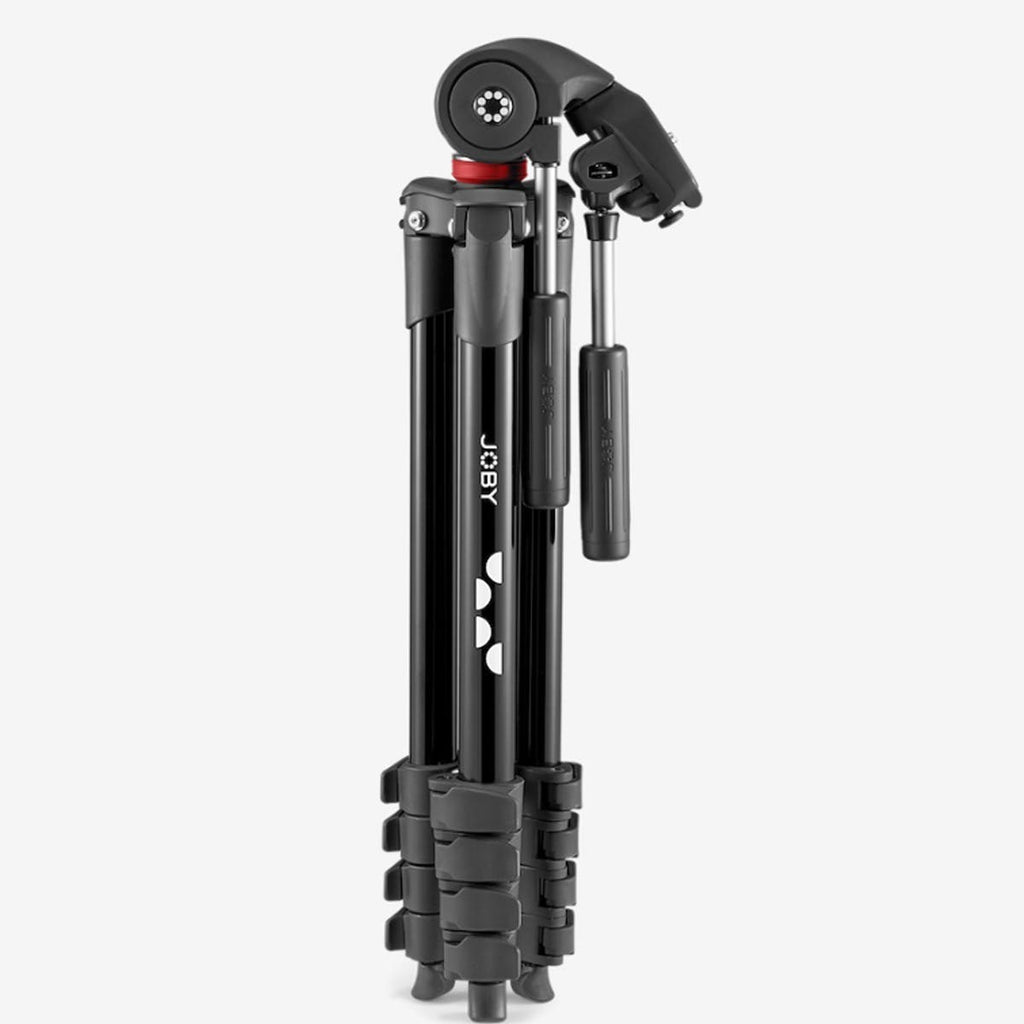 JOBY Compact Advanced 65 inch Tripod with 3 Way Head, Phone Mount and Bag (JB01764-BWW) (JB01764-BWW)