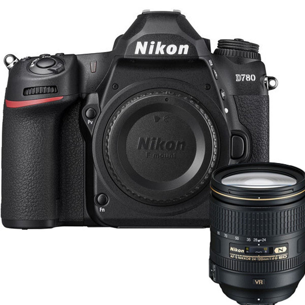 Nikon D780 DSLR Camera Body with AF-S 24-120mm f/4 G ED Lens Kit