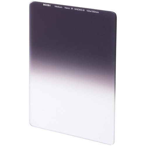 NiSi 100 x 150mm Nano Medium-Edge Graduated IRND (0.9) 3-Stop Filter