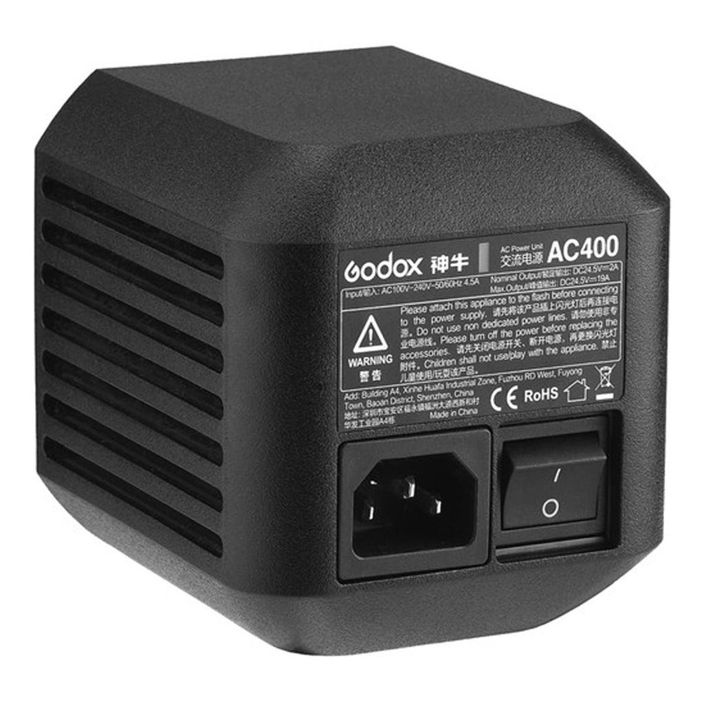 Godox AC Adapter for Witstro AD400Pro Monolight