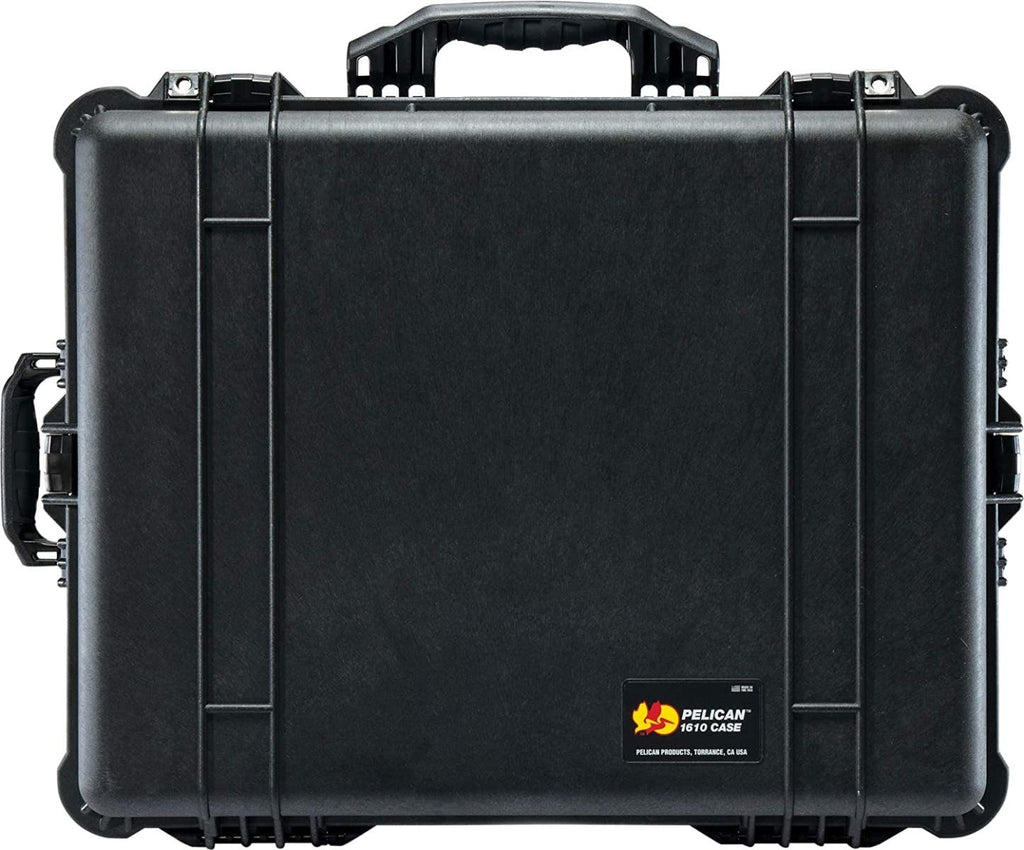 Pelican 1614 Waterproof 1610 Case with Dividers (Black)