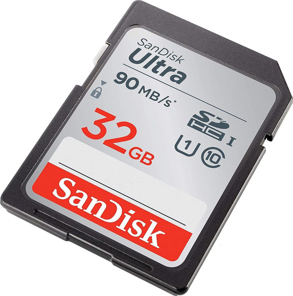 SanDisk Ultra SDHC, SDUNC 32GB C10, UHS-I, 90MB/s R Memory Card