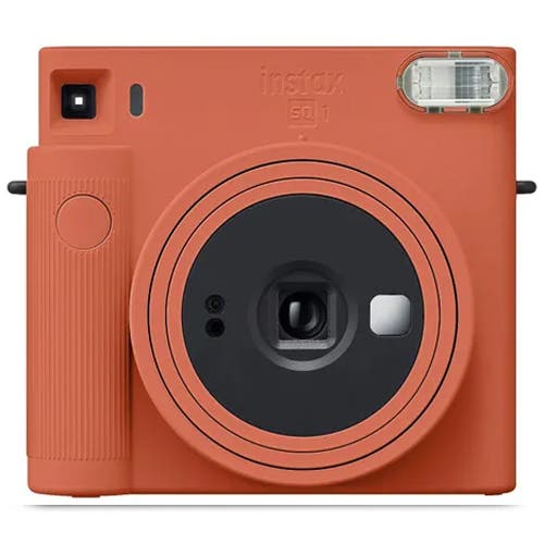 FUJIFILM instax SQUARE SQ1 Instant Camera (Terracotta Orange)