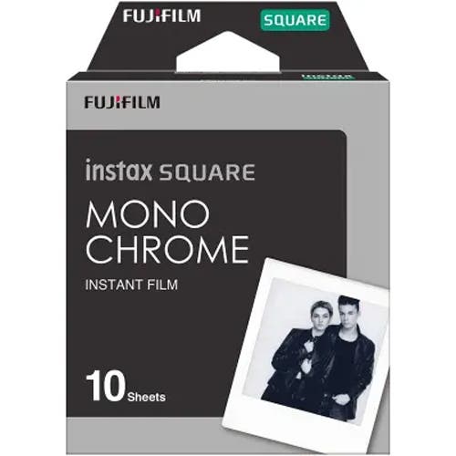FUJIFILM instax SQUARE Monochrome Film (10 Pack)