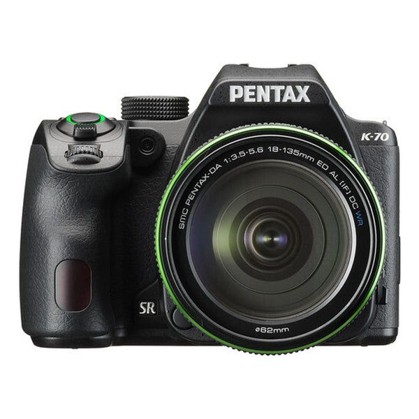 Pentax K-70 Digital SLR Camera Black with DA 18-135mm f/3.5-5.6 WR Lens