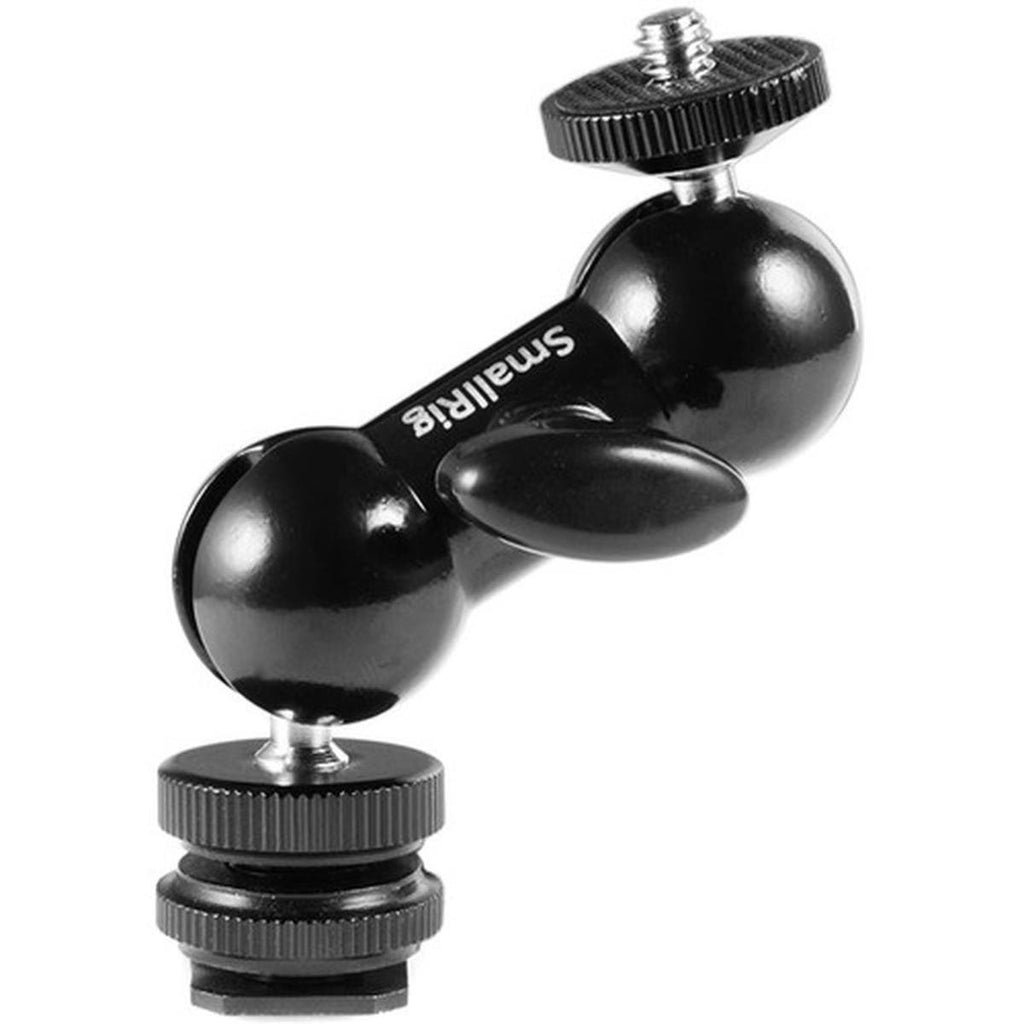 SmallRig Cool-Ballhead-V1 Multi-function Double BallHead Shoe Mount & 1/4inch Screw