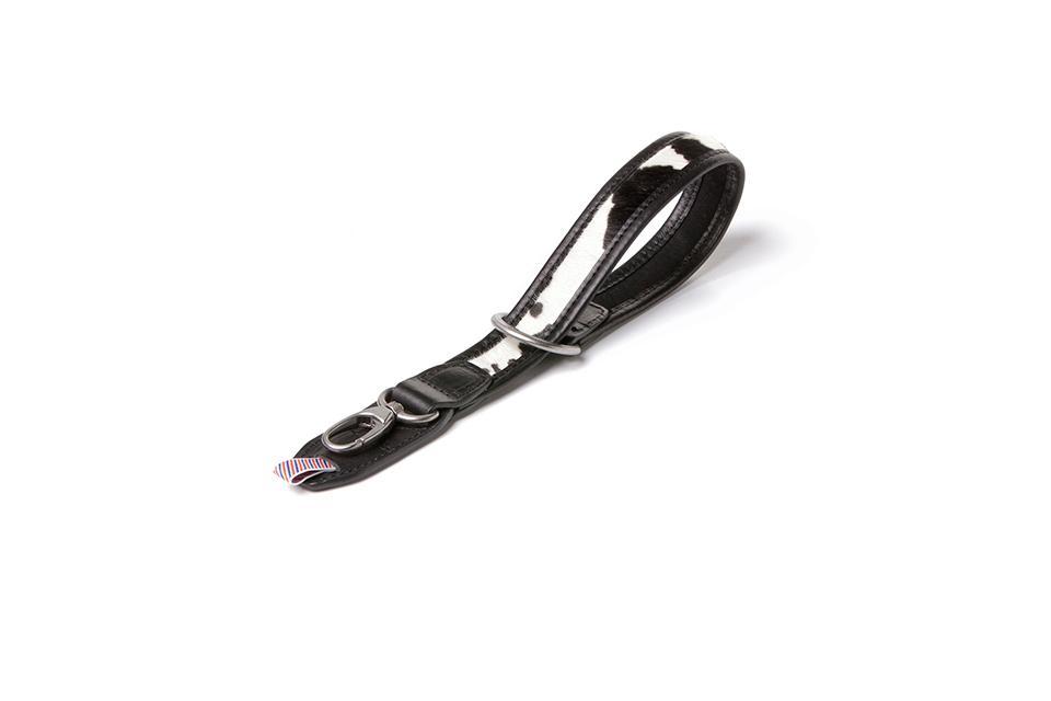 Barber Shop Razor Cut Camera Wrist Strap (Calf Hair) 