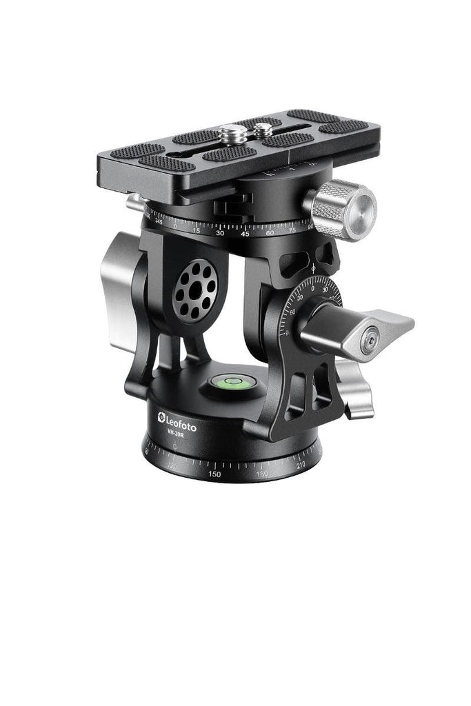 Leofoto VH-30-R 2-Way Monopod Head with Integrated Panning Clamp