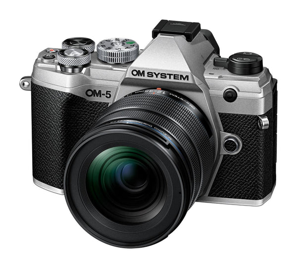 OM System OM-5 Mirrorless Camera with M.Zuiko ED 12-45mm Lens Kit (Silver)