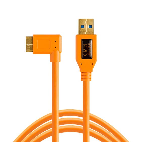 Tether Tools Tether Pro USB 3 Micro-B Right Angle Cable