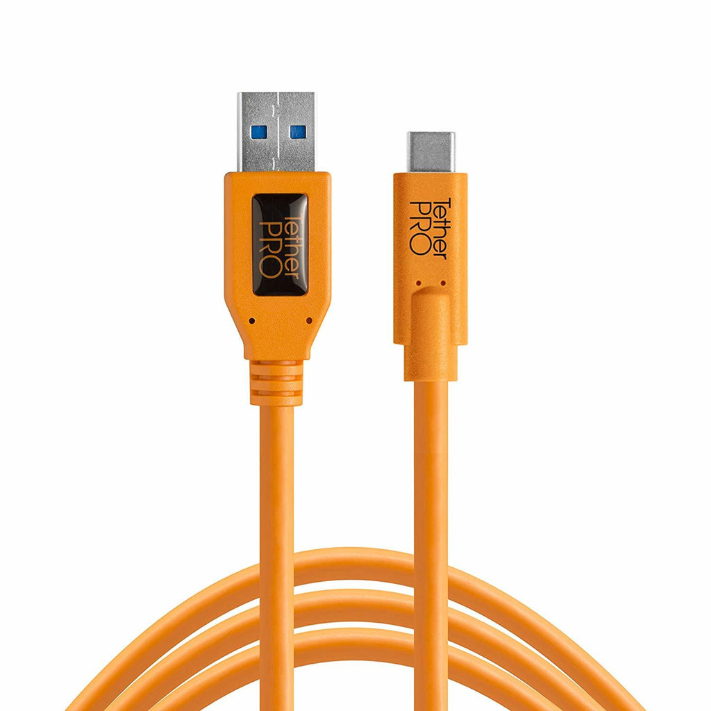 Tether Tools TetherPro USB 3.0 to USB-C High-Visibility (Orange)
